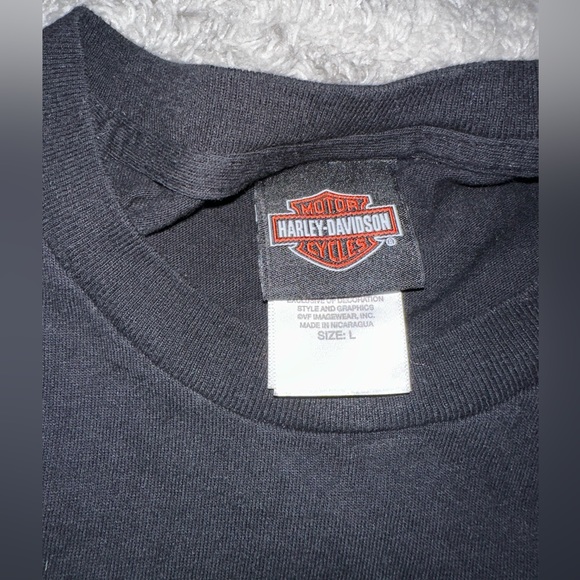 Harley Davidson Erie Pennsylvania T-Shirt Size L - Picture 8 of 9